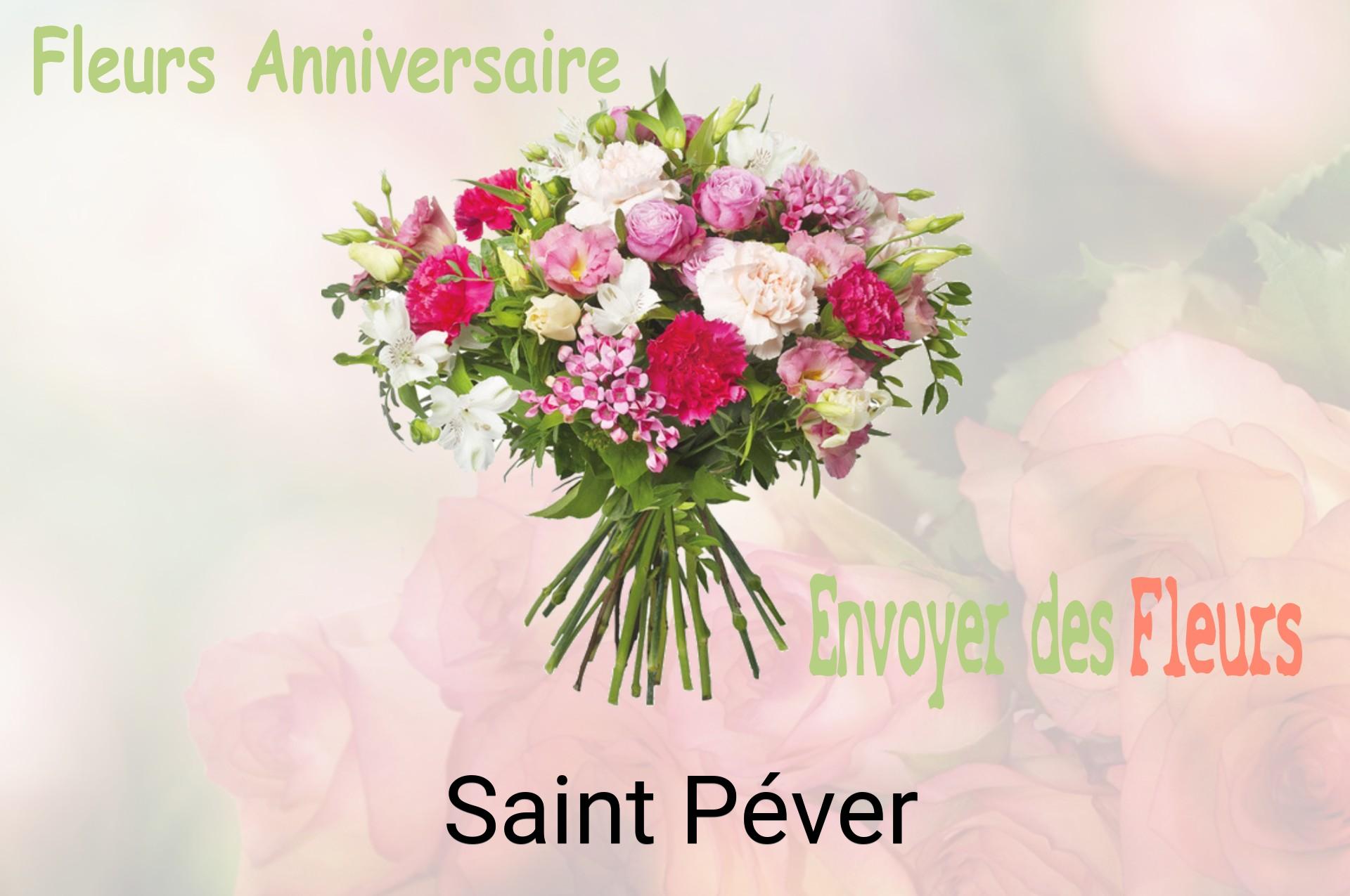 Bouquet de fleurs d’anniversaire livré à Saint-Péver